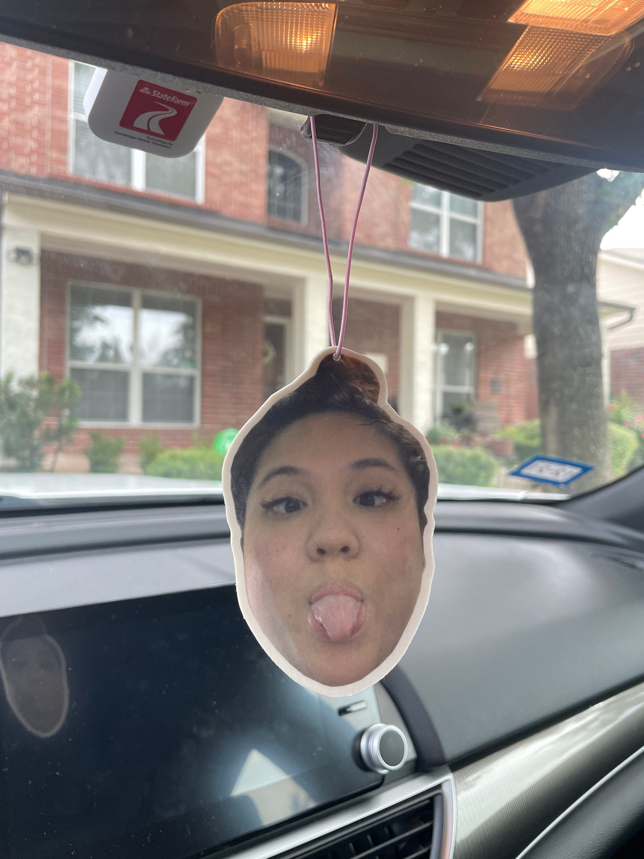 Custom Face Air Freshener Double Sided Print Any Photo Etsy
