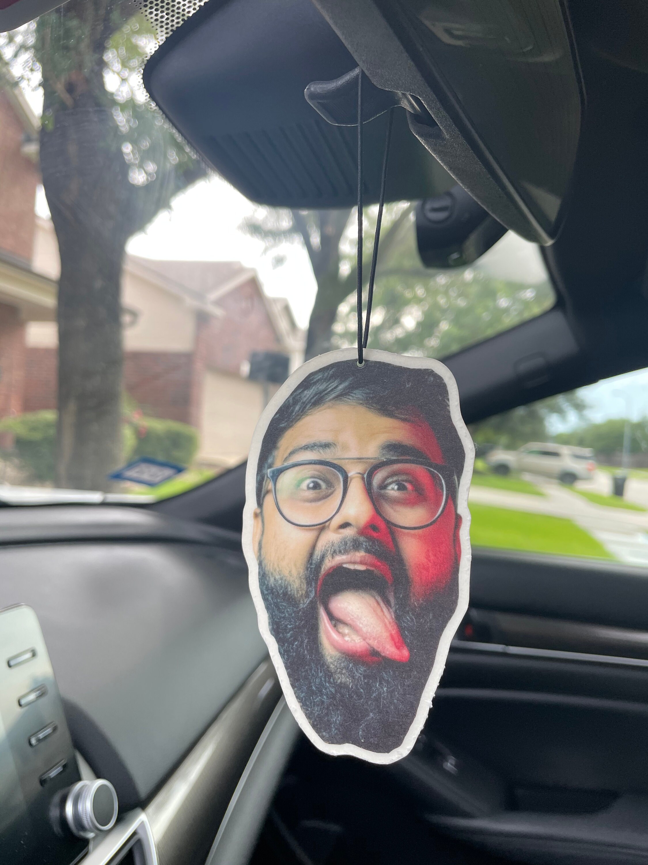 Custom Face Air Freshener Double Sided Print Any Photo Etsy