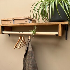 Clothes Hanging Rail Wardrobe Rail Bespoke Sizes - Etsy