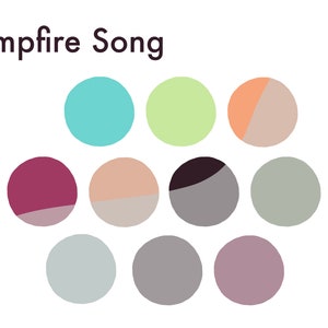 Procreate Color Palette Swatch Bundle image 2