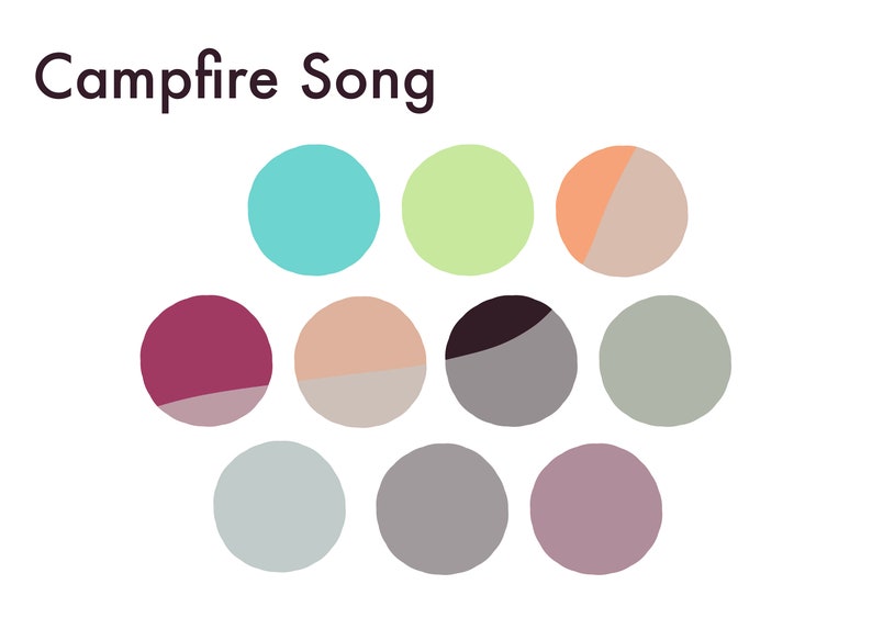 Procreate Color Palette Swatch Bundle image 2