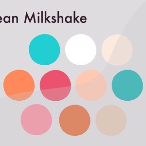 Procreate Color Palette Swatch Bundle image 5