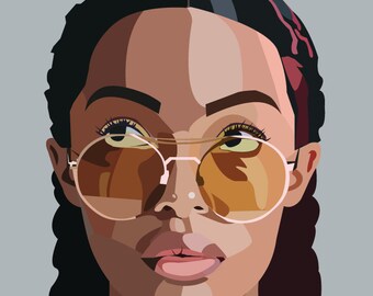 Custom Digital Portrait, Drawing from Photo, Custom Art, Portrait Art