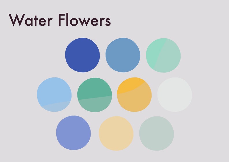 Procreate Color Palette Swatch Bundle image 4