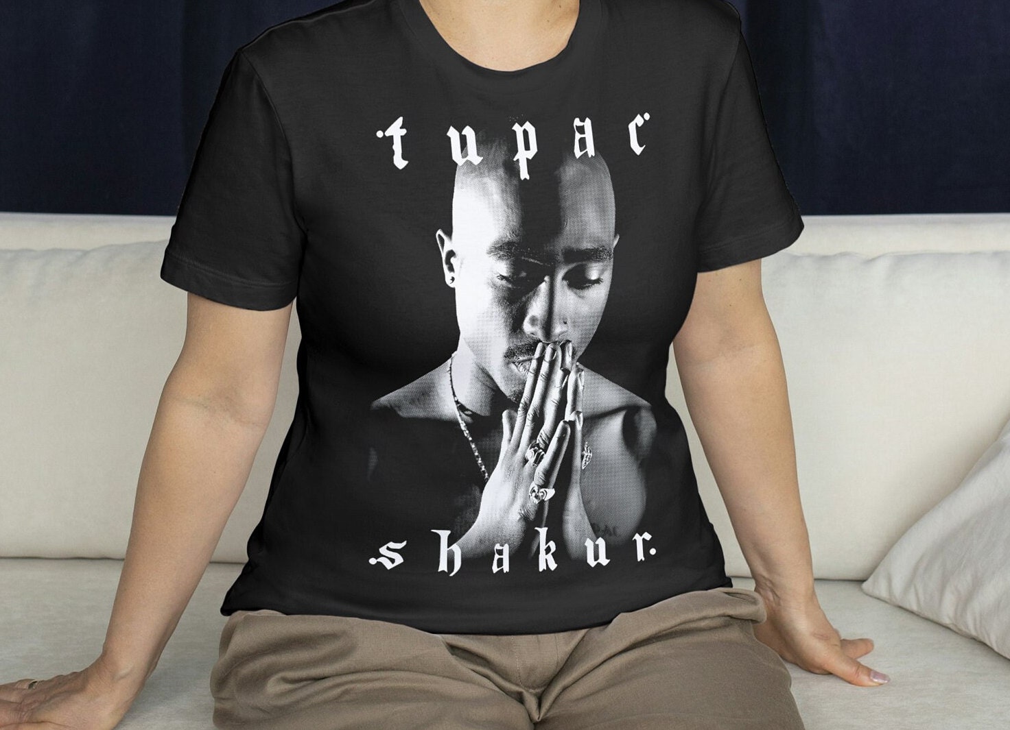 Sudadera con capucha de rapero Tupac 2pac para hombre y mujer, ropa de  calle masculina, sudadera