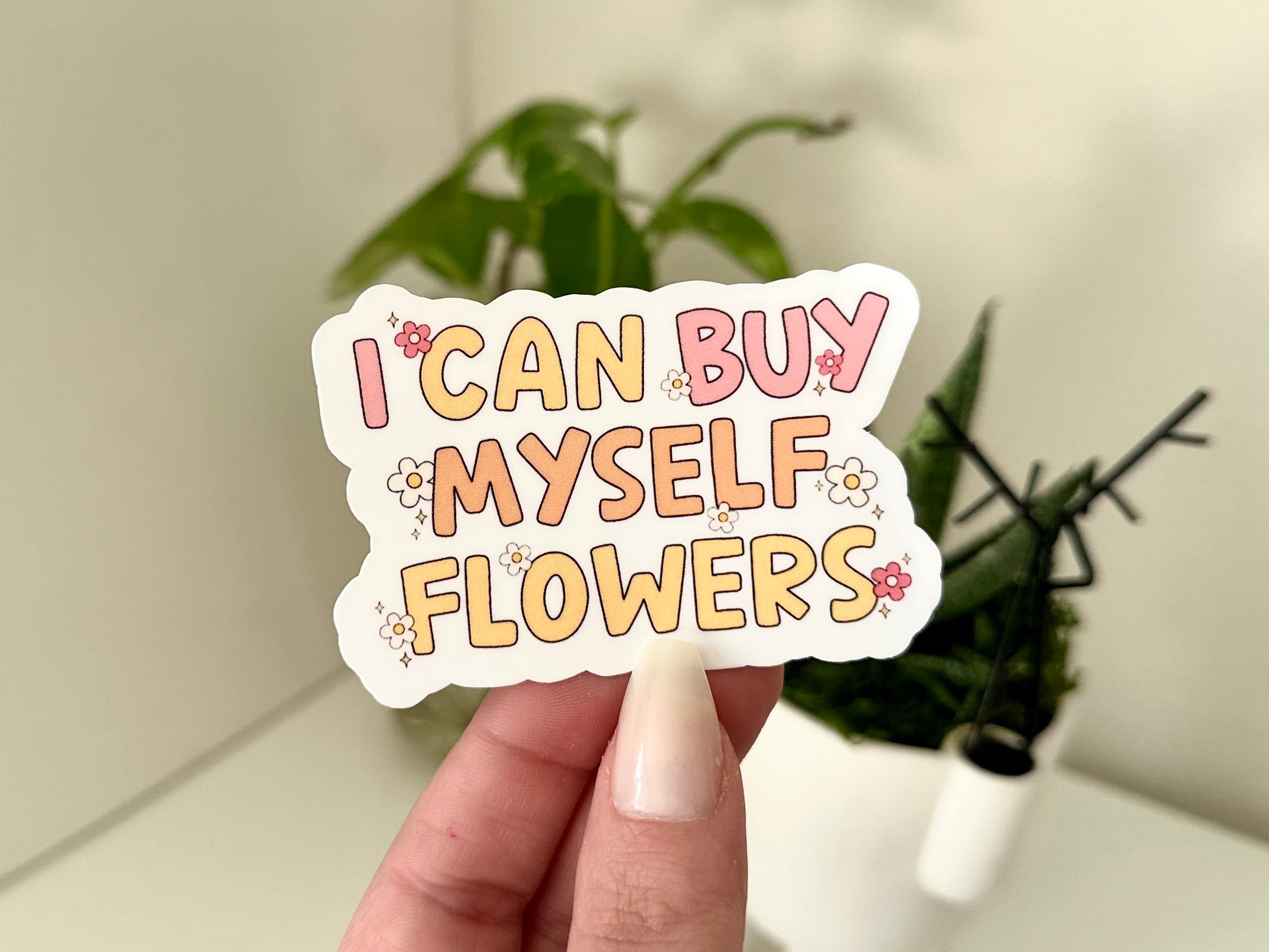 thumbnail image 2 of Custom Name Stickers - Flower Daisy Vinyl Labels For Car, Laptop, Tablet, Games | Personalizable 2 of 9