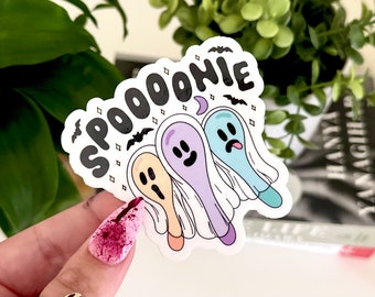 Spoonie Ghost Waterproof Sticker: Mental Health, Chronic Illness