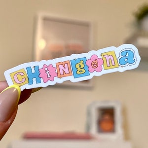 Chingona wasserdichter Aufkleber, Latein, Mexikanisch, Spanische Kultur, Hispanic Aufkleber, nette Geschenke, Boss Babe, furchtlos, Latein Geschenke