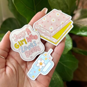 Bookish Mini Pack Waterproof Stickers, Book Stickers, Gifts for Readers, Bookish, Book Lover Decal, BookTok, Book Club