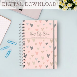 Digital download,Pioneer School,Zoom Pioneer,Notebook-2022 Pioneer School-Pioneer School Gift,jw Gift.Digital,Caderno Escola de Pioneiros