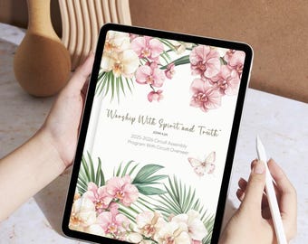 Digital Notebook for Jehovah’s Witnesses Assembly 2025/2026 – Interactive PDF/Digital Notebook/PERSONALSTUDY, STUDY Gift ,jw Gift.Digital