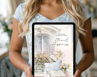JW 2026 Convention Notebook |  Eternal Happiness jw Digital Planner | Jehovah’s Witnesses Notes | GoodNotes,notein,samsung notes