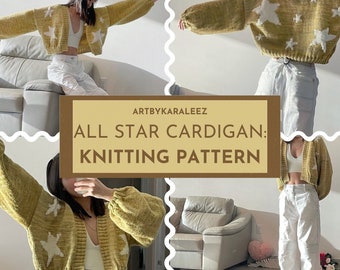 KNITTING PATTERN: ALLSTAR cardigan