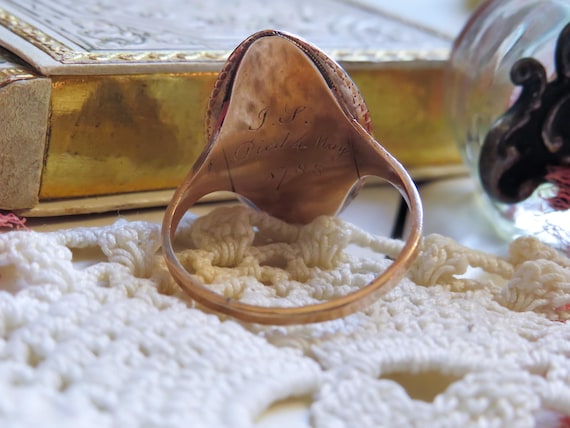18th Century Mourning Ring View 4