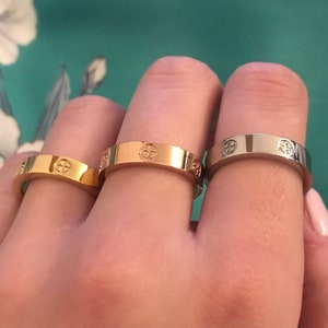 cartier love ring thin