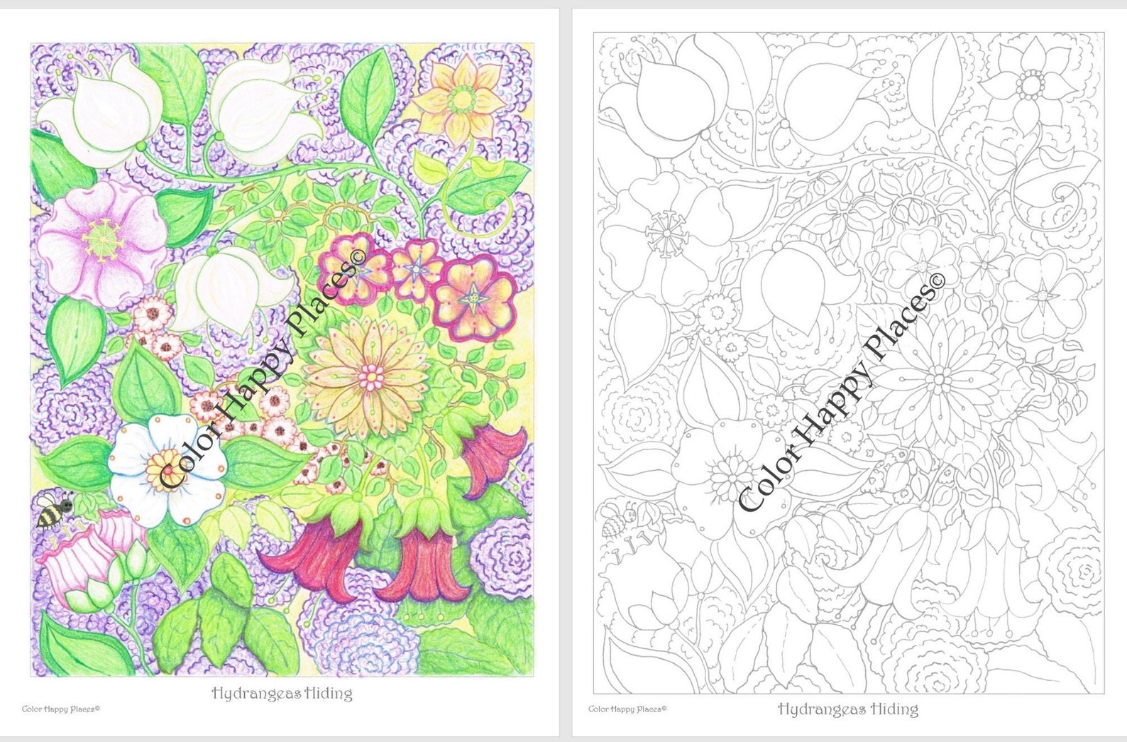 References For Coloring Color Happy Places Coloring Book - Book 1 - A Coloring Book Appropriate ...