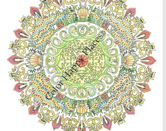 Página para colorear de delfines y medusas Página para colorear en línea o para imprimir Página para colorear para adultos Página para colorear para personas mayores Página para colorear para niños Página para colorear para adolescentes