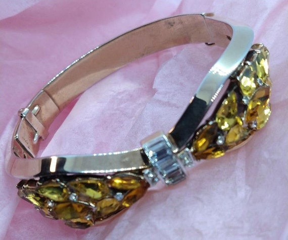 Vintage Trifari Bracelet Crown Pat Pend. 1955-196… - image 7