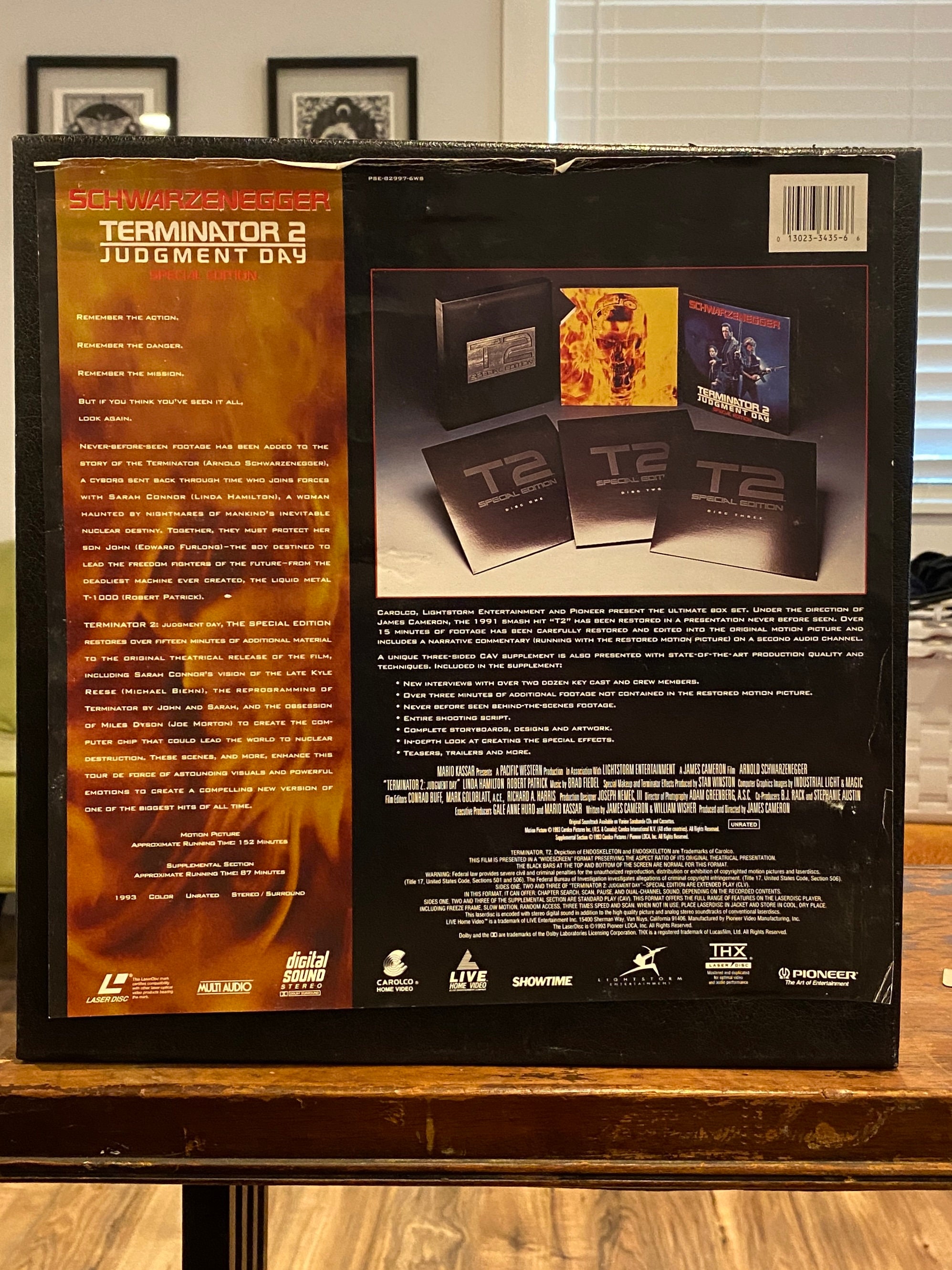 【disc美品】BOSS 2nd DVD BOX Terminator 2: Judgement Day Special Edition Laserdisc Set - Etsy
