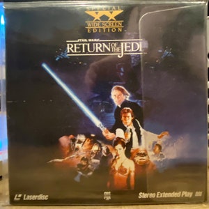STAR WARS Return of the Jedi Laserdisc Wide Screen Edition