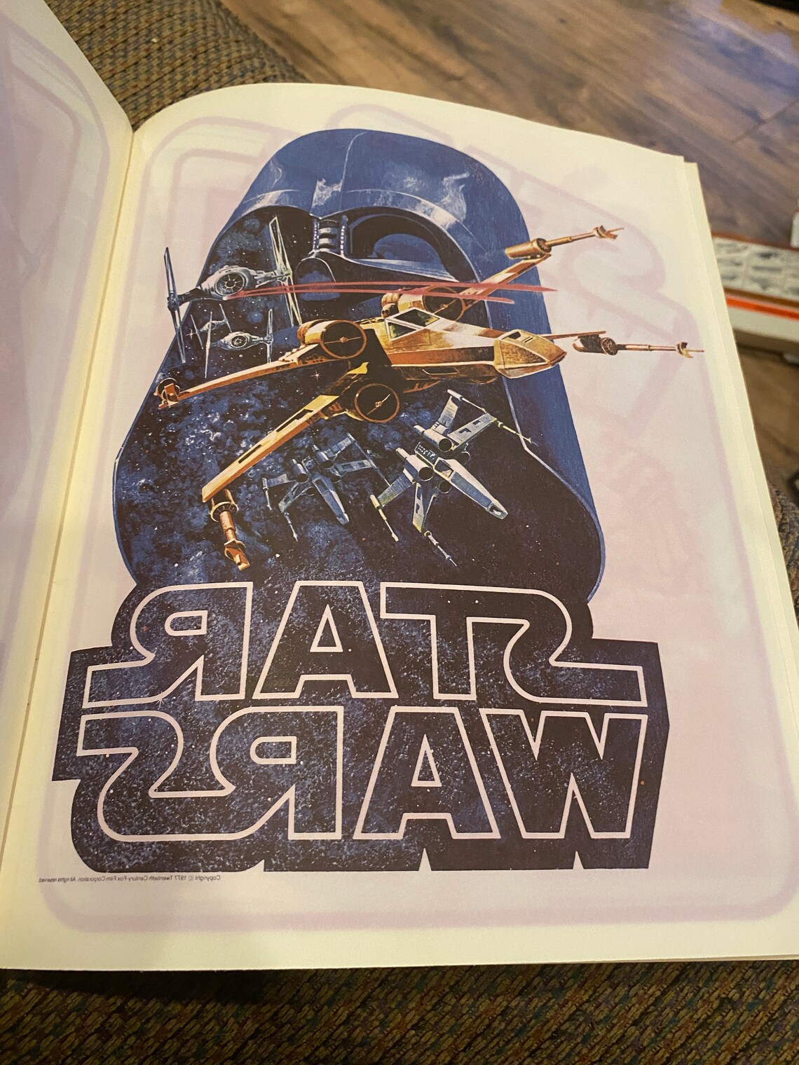 Original 1977 Star Wars Ironon Transfer Book pristine Etsy