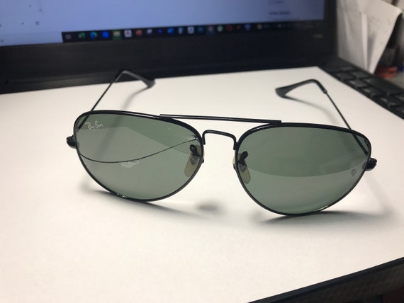 Vintage Y2k 90s Ray Ban Aviator Sunglasses Glasse… - image 1