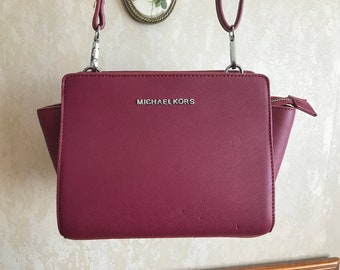 Y2k Vintage Stunning vintage mk burgundy crossbody bag