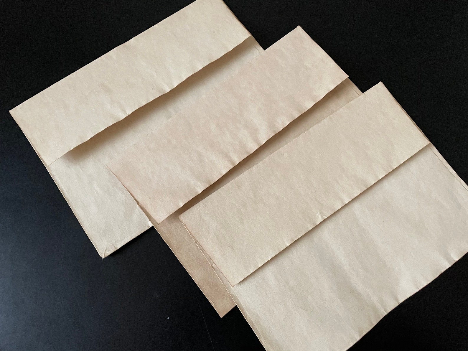 Vintage Parchment Envelope & Paper Pack Etsy