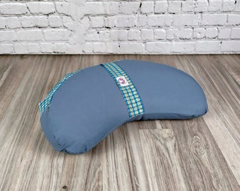 Halfmoon Meditation Zafu Cushion Made From Natural Recycled Cotton