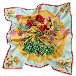 Ladies Silk Twill Scarf 90x90 'Tamara'