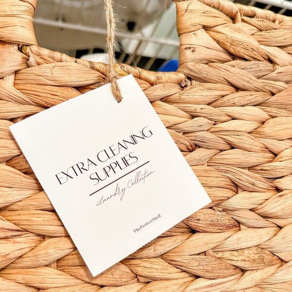 Laundry Labels for Jars Etsy