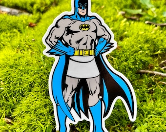Bat-Mason, Freemason superhero 4” vinyl die-cut sticker
