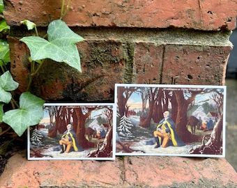 George Washington Prayer at Valley Forge - 3" and 4” Vinyl Die-Cut  sticker