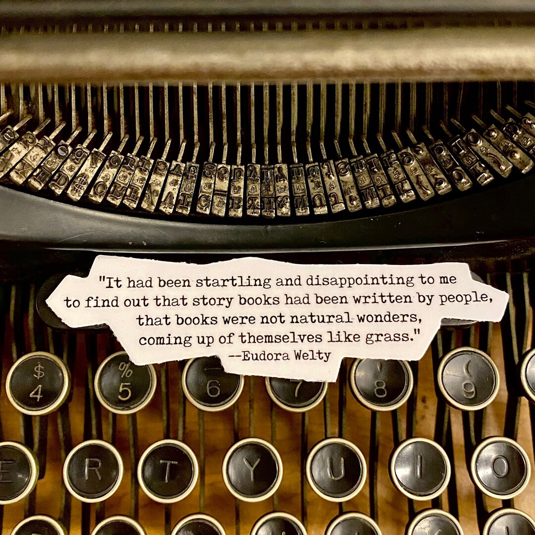 Eudora Welty Books Quotation 4 Die-cut Vinyl Sticker - Etsy