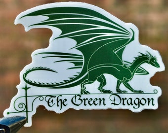 The Green Dragon Tavern Die Cut Sticker