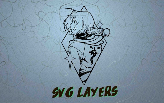 Fullmetal Alchemist Brotherhood svg, Edward Elric svg, Alphonse Elric svg, Uroboros symbol svg, Edward Elric, Alphonse Elric silhouette svg