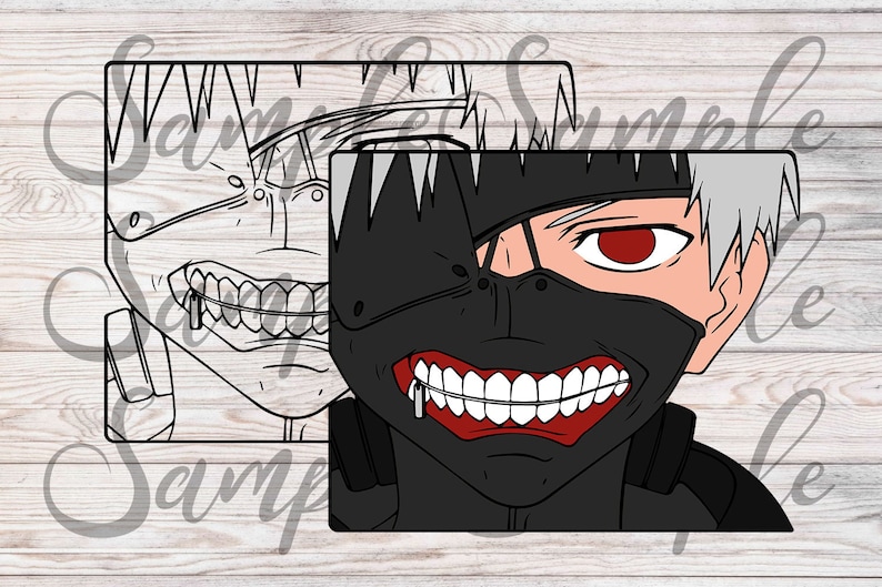 Download Ken Kaneki svg Tokyo Ghoul svg svg files for cricut Ken | Etsy