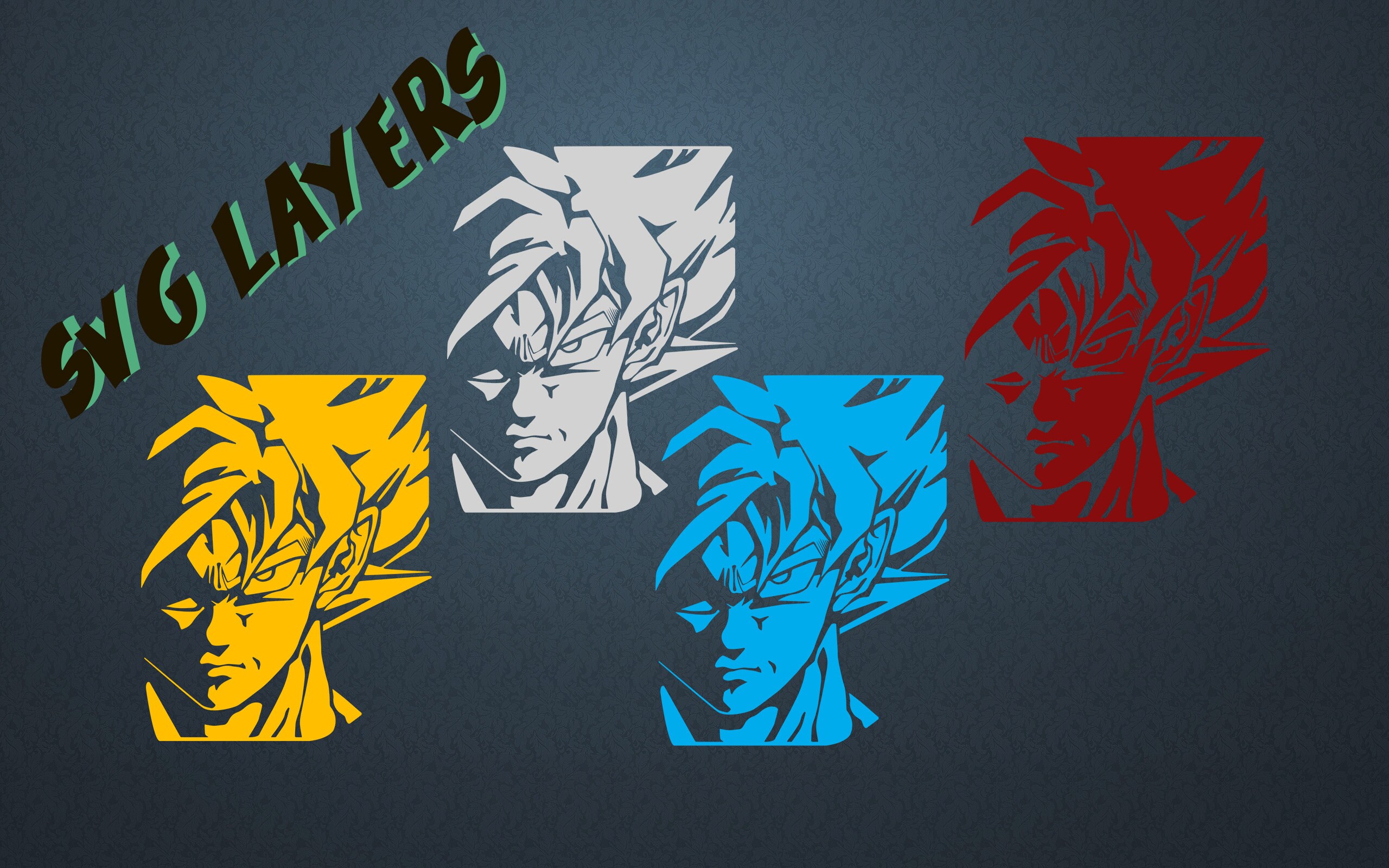 Free Free Goku Layered Svg 874 SVG PNG EPS DXF File