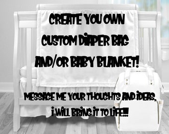Personalized Diaper Bag | Create Your Own Diaper Bag | Custom Diaper Bag| Baby Shower Gift | New Parent