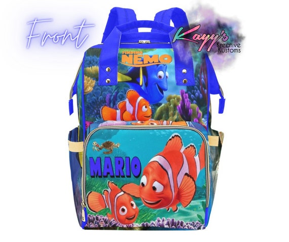 Personalized Diaper Bag Finding Nemo Style Diaper Bag Custom Diaper Bag  Baby Shower Gift New Parent 