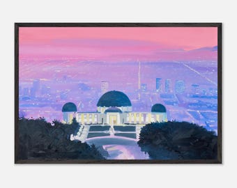 Griffith Observatory – Gerahmter Digitaldruck