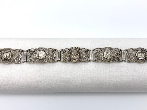 Vintage Paris Souvenir 5 Link Bracelet - image 1