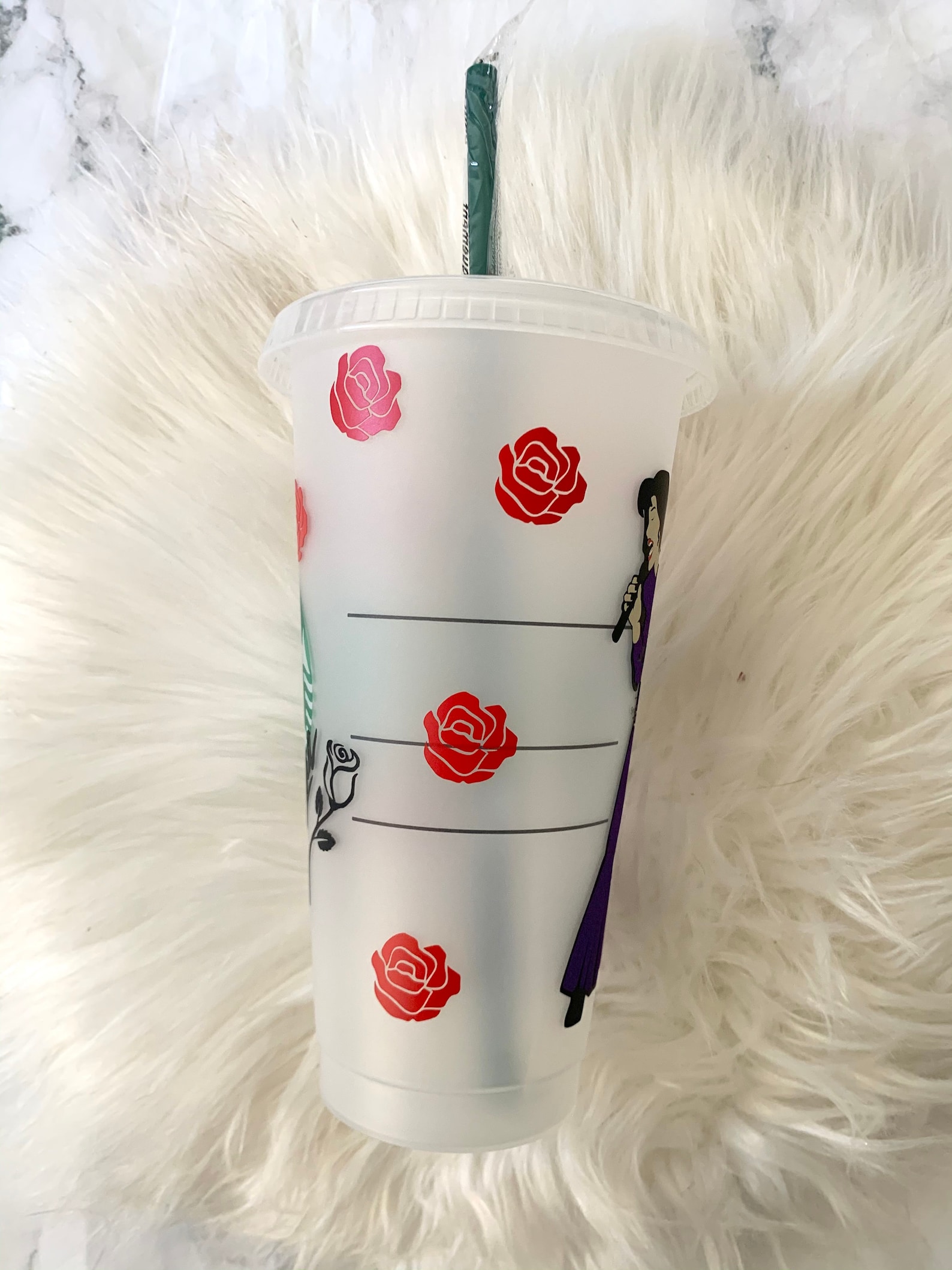 Starbucks Venti Reusable Iced Coffee Cold Cup with Lid and