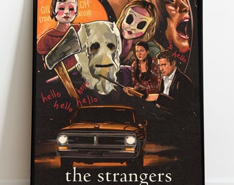 The Strangers Illustrated Poster (Hand Signed)