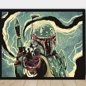 Boba Fett Poster 40 x 50 cm