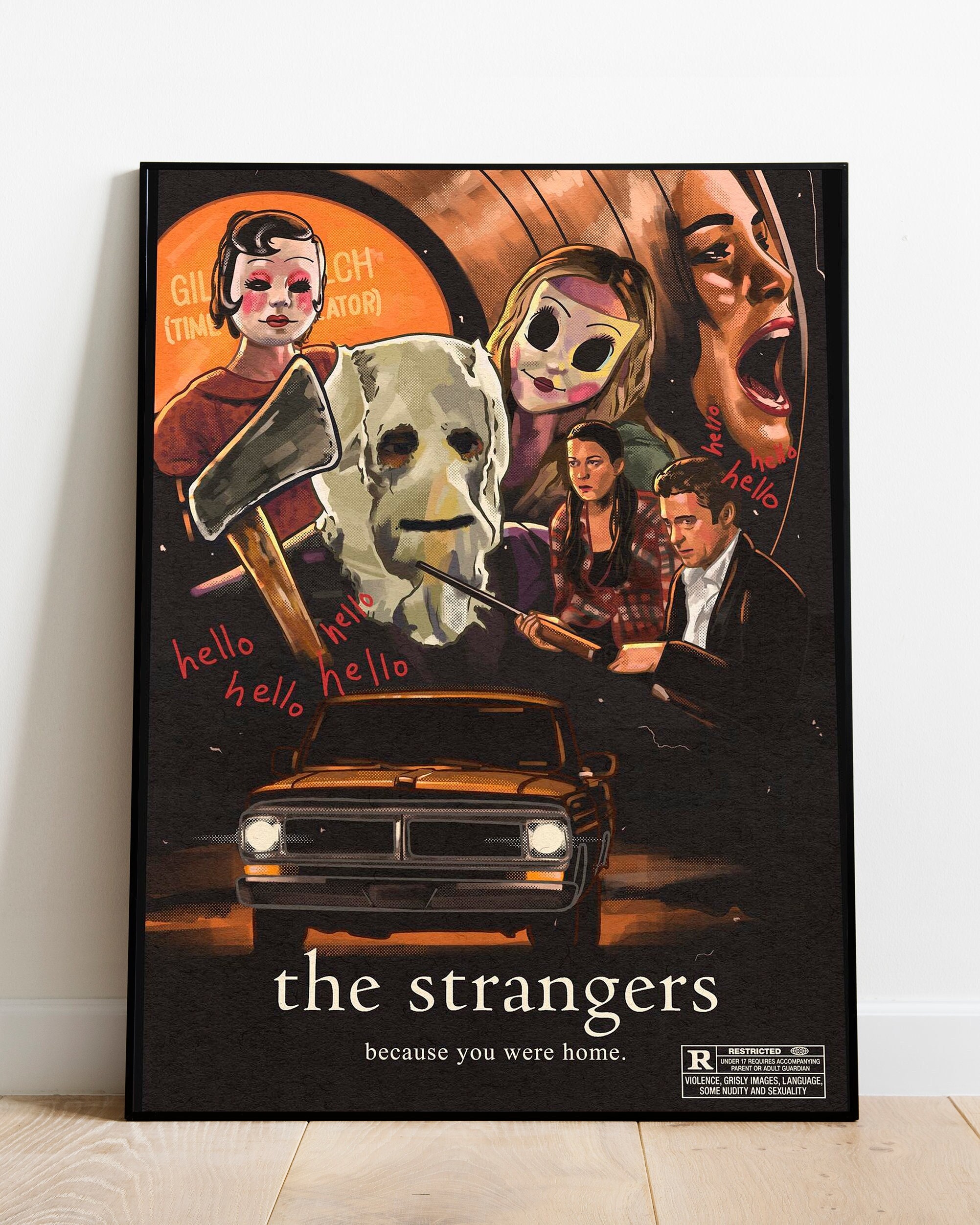 The Strangers (2023) - Poster, Nrib_design