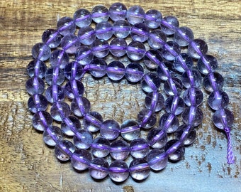 Magical 5A Natural Brazilian Amethyst Gemstone Beads for Jewelry/Craft Making, Round: 6mm-13mm