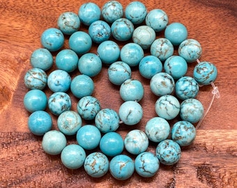 Incredible Quality Natural AAA Turquoise Gemstone Beads for Jewelry/Craft Making, Round: 4mm,6mm, 8mm, 10mm