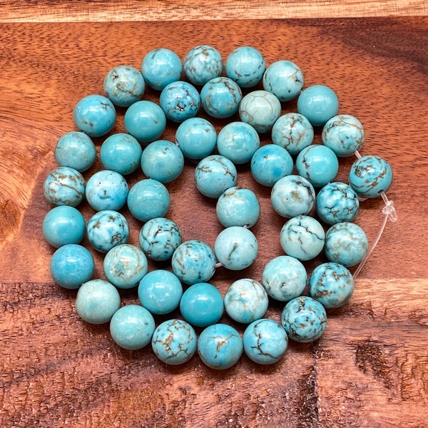 Incredible Quality Natural AAA Turquoise Gemstone Beads for Jewelry/Craft Making, Round: 4mm,6mm, 8mm, 10mm