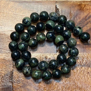 Kambaba Jasper: Superior Natural Gemstone/Natural Stone Beads for Jewelry/Craft Making, Round; 4mm, 6mm, 8mm, 10mm